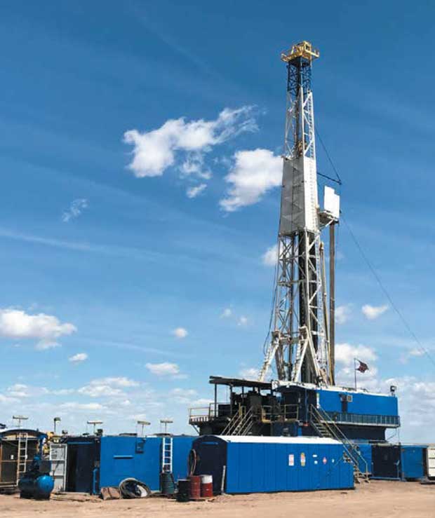 Palomino Petroleum drilling rig
