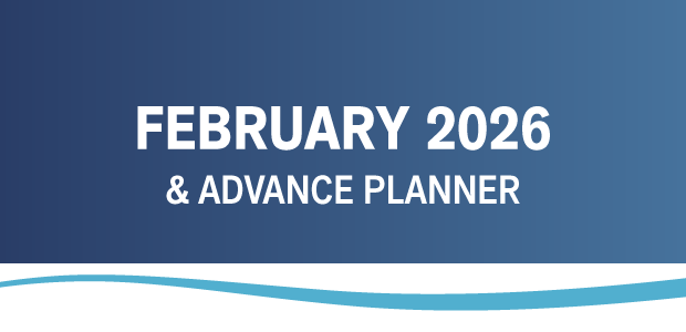 February & Advance Planner