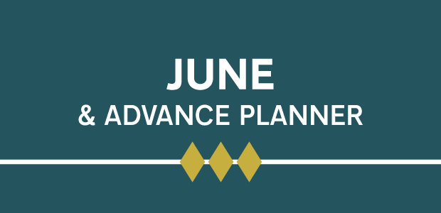 June & Advance Planner
