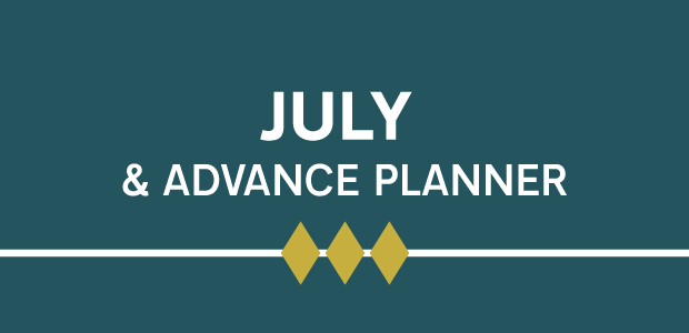 June & Advance Planner