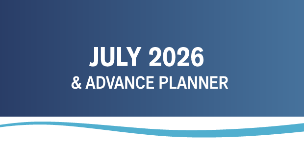 July & Advance Planner 