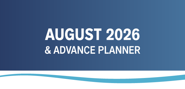 August & Advance Planner 