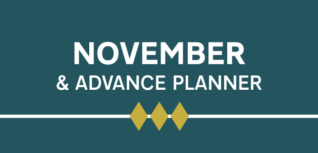 November & Advance Planner 