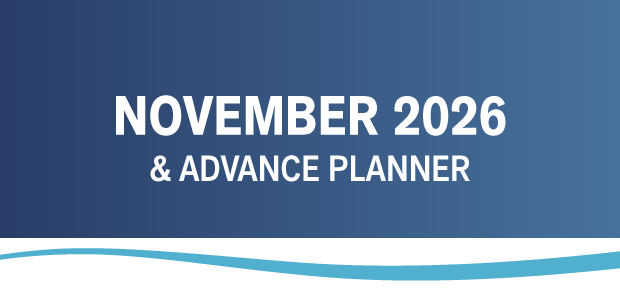 November & Advance Planner