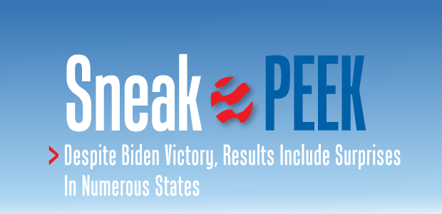 Sneak Peek: Despite Biden Victory, Results Include Surprises In Numerous States