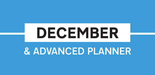 December & Advanced Planner