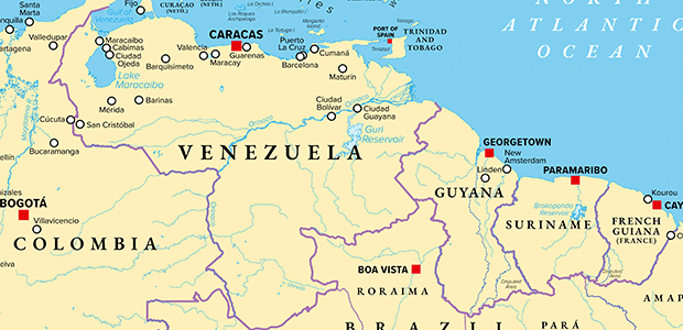 Venezuela map