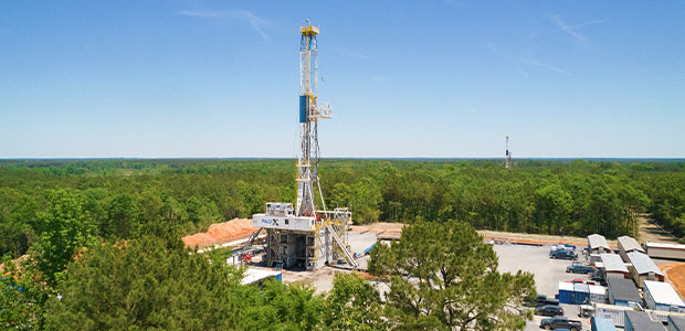 Haynesville drilling rig