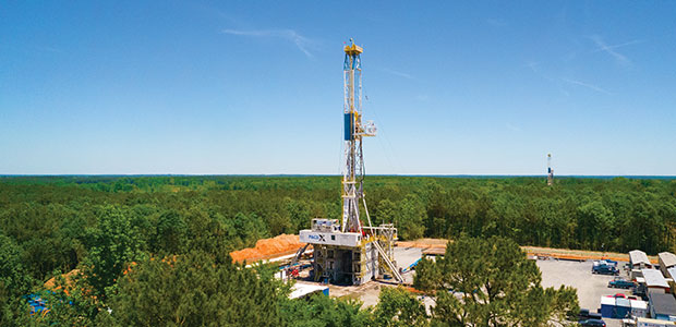 Comstock drilling rig