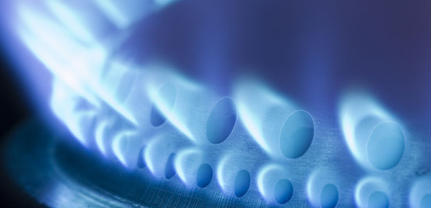 blue flame gas burner