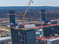 natural gas plant being built