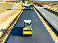 road paving