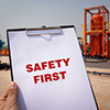safety first clipboard
